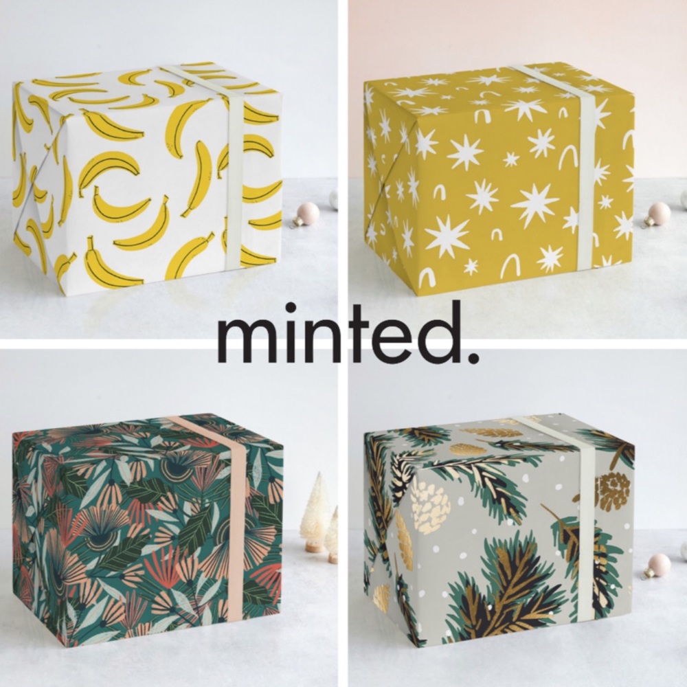 Minted Assorted Wrapping Paper